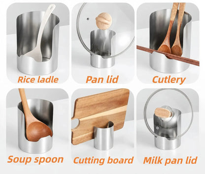 Initativ Stainless Steel Pot Lid Holder